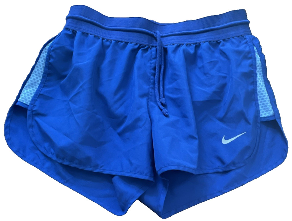 Nike Dri-FIT Women’s Blue Athletic w/Liner Shorts XS Gym Training Performance XS